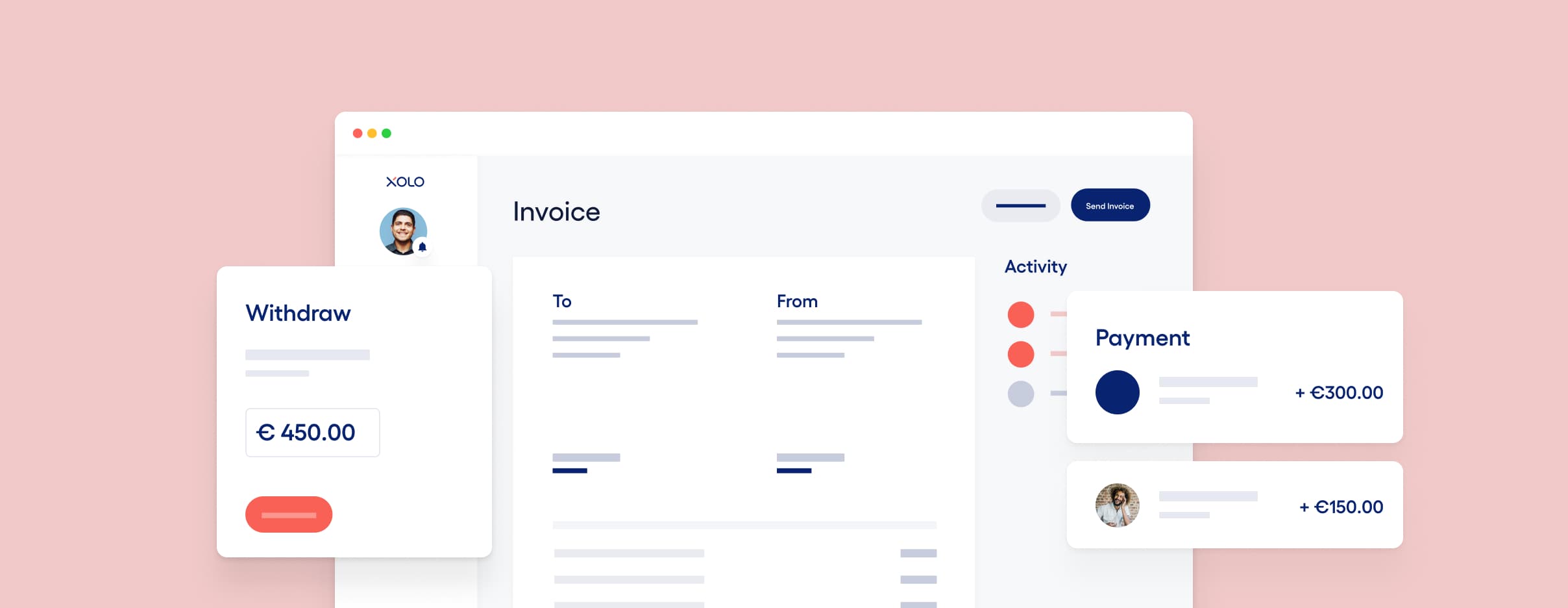 Image of Xolo's invoice