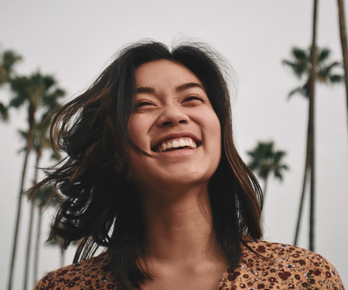 Image of woman smiling