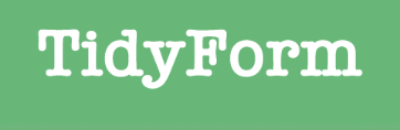 Logo of TidyForm
